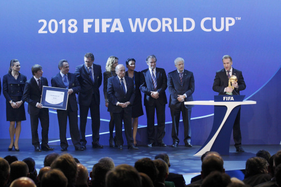 Президент РФ рад решению ФИФА о проведении ЧМ-2018 в России