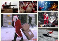 Разнообразные Санта-Клаусы мира