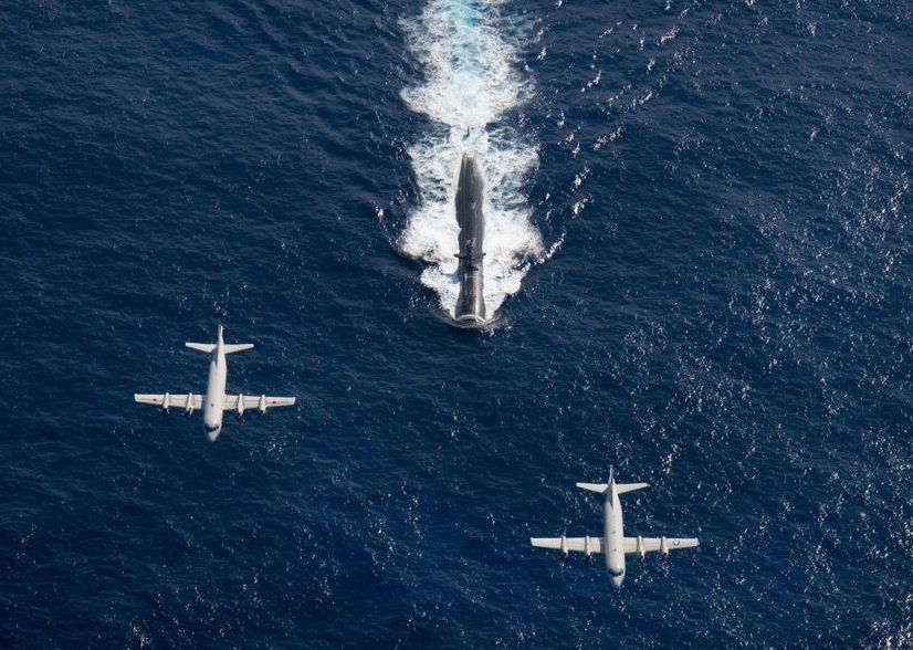 Прошел показ военных кораблей, участвовавших в совместных военных учениях США и Японии 5