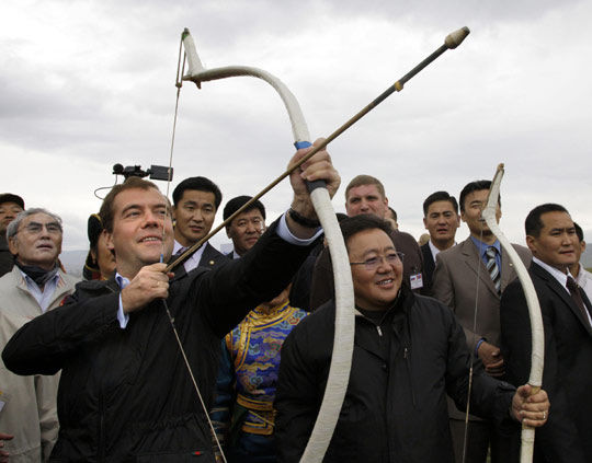 Монгольская стрельба из лука