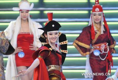 Россиянка Алена Матвеева победила на международном конкурсе красоты с участием представительниц Китая, России и Монголии