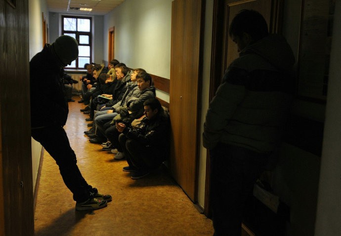 Процесс вступления российских молодых людей в армию 5