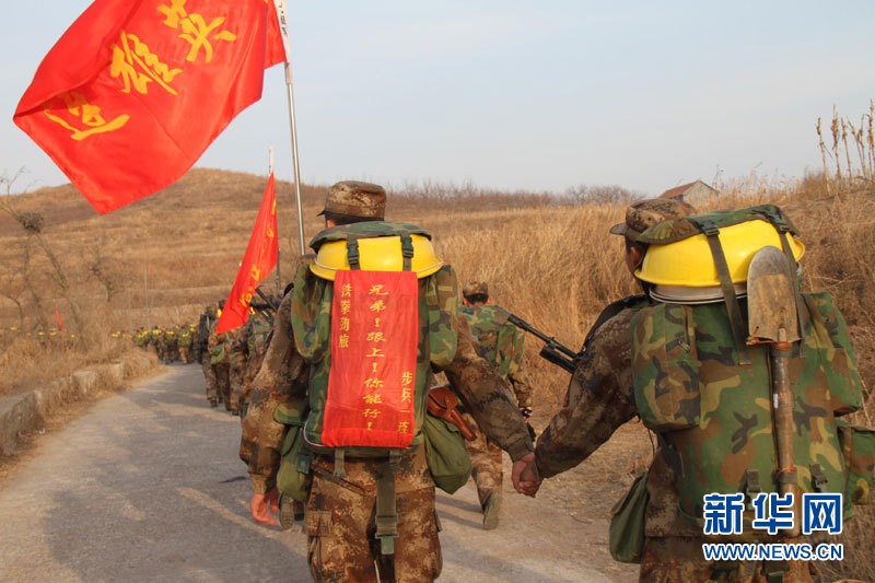 Зимние тренировки одной мотострелковой дивизии в Цзинаньском военном округе 4