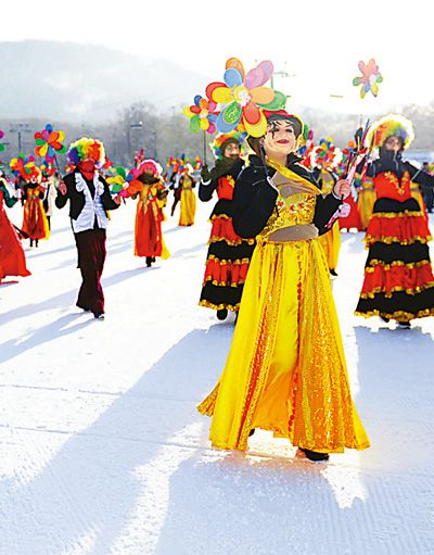 В городе Цзилинь открылся Международный фестиваль снега и льда