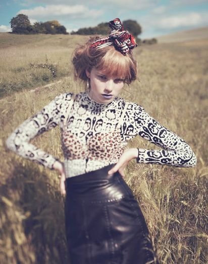 Стильные одежды с леопардовой расцветкой для модниц 