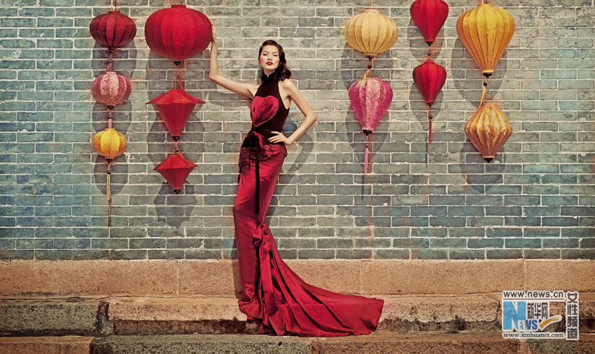 Китайская супермдель Ли Даньни – главное действующее лицо роскошных модных фотографий1
