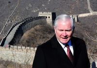 Министр обороны США Роберт Гейтс посетил участок Мутяньюй Великой китайской стены