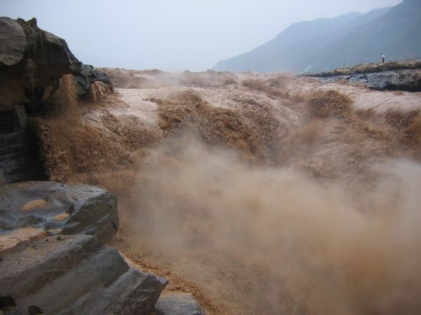 Водопад Хукоу на реке Хуанхэ