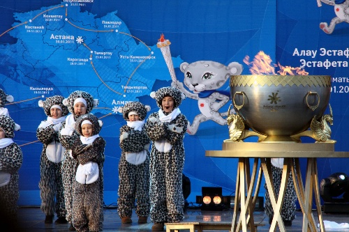 Огонь 7-х зимних Азиатских игр-2011 прибыл в Казахстан