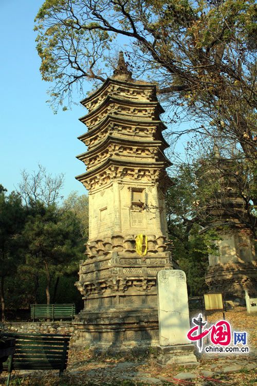 Разнообразные пагоды в Пекине 