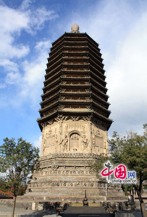 Разнообразные пагоды в Пекине 