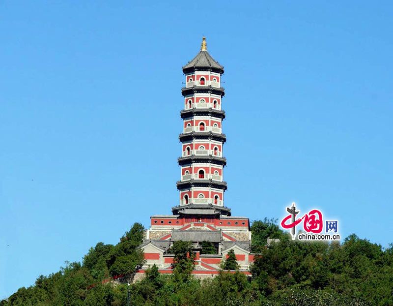 Разнообразные пагоды в Пекине 