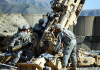 M777 – полевая буксируемая гаубица калибром 155 миллиметров, используется армией США в Афганистане