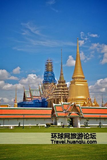 Впечатляющий Большой Королевский Дворец в Таиланде 