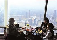 Самый высокий в мире ресторан открылся в Дубае