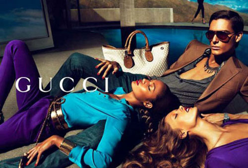 Новые фотоснимки от «GUCCI» для предстоящего сезона весна-лето 