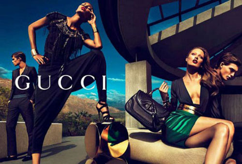 Новые фотоснимки от «GUCCI» для предстоящего сезона весна-лето 