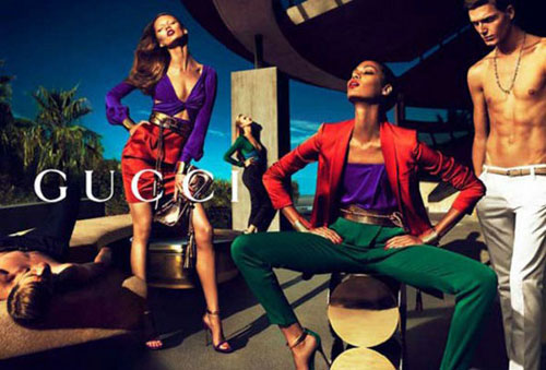 Новые фотоснимки от «GUCCI» для предстоящего сезона весна-лето 