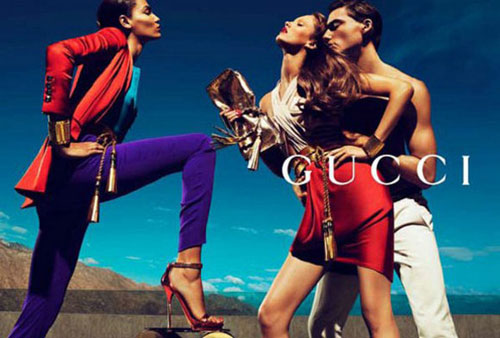 Новые фотоснимки от «GUCCI» для предстоящего сезона весна-лето 