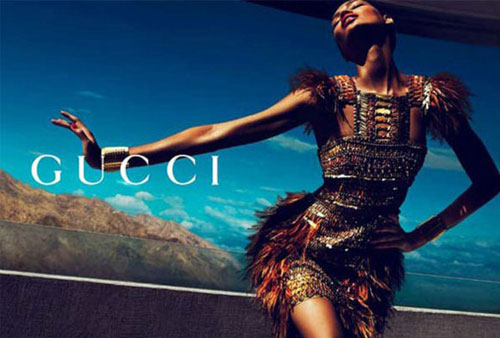 Новые фотоснимки от «GUCCI» для предстоящего сезона весна-лето 