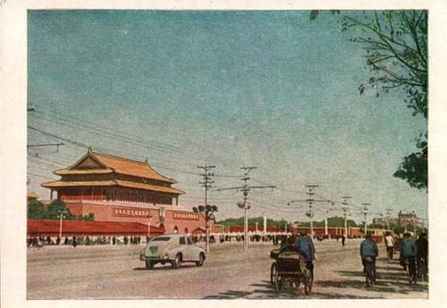 Китай в 1957 году на открытках СССР