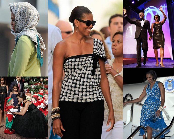 Первая леди США - модная Мишель Обама