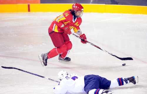 Китайские хоккеистки вновь одержали победу на зимней Азиаде
