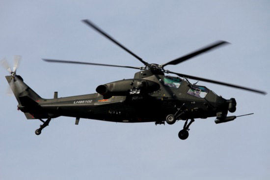 Военный вертолет НОАК «Учжи-10» 1