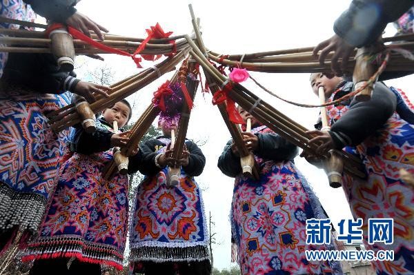 Праздник «Тяохуа» национальности мяо 2