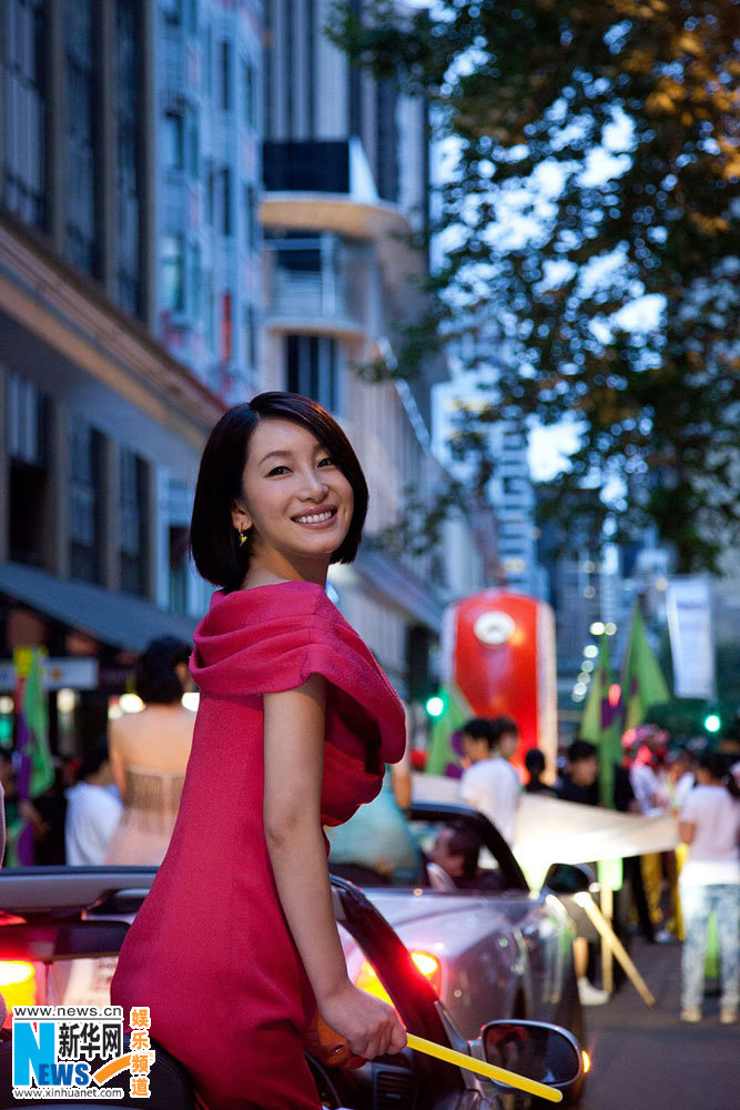 Элегантная китайская актриса Цинь Хайлу в Сиднее
