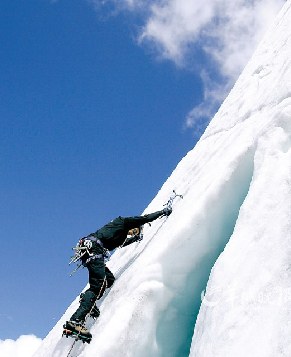 Экстрим! Ледяной альпинизм! 1