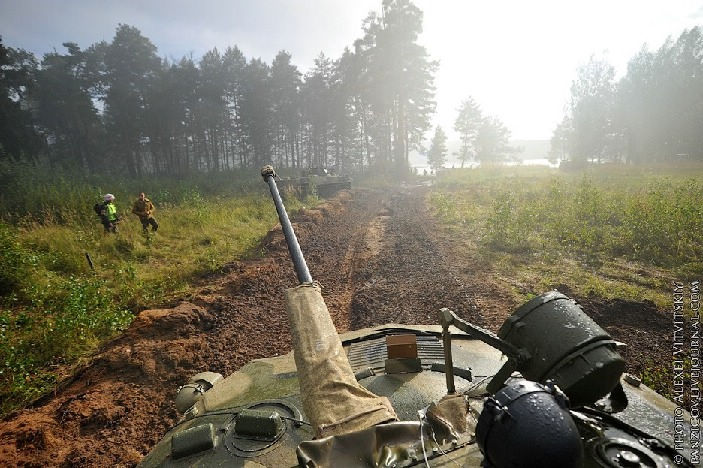 Полевые военные учения воздушного десанта России