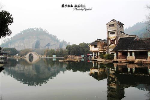 Туристический район Лучжэнь в провинции Чжэцзян 