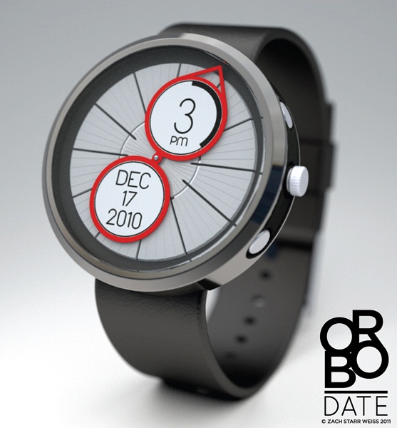 Часы «Orbo» от дизайнера Зач Вейса 