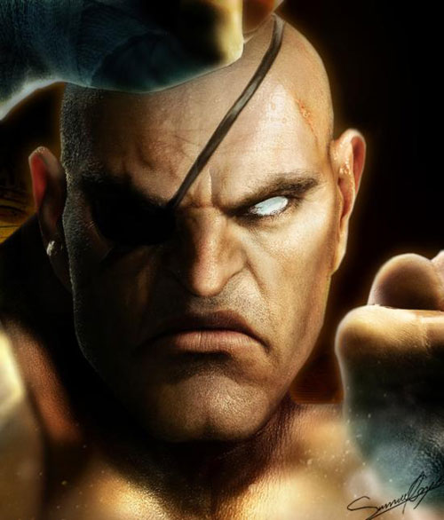 3D-образы из популярной игры «Street Fighter» 