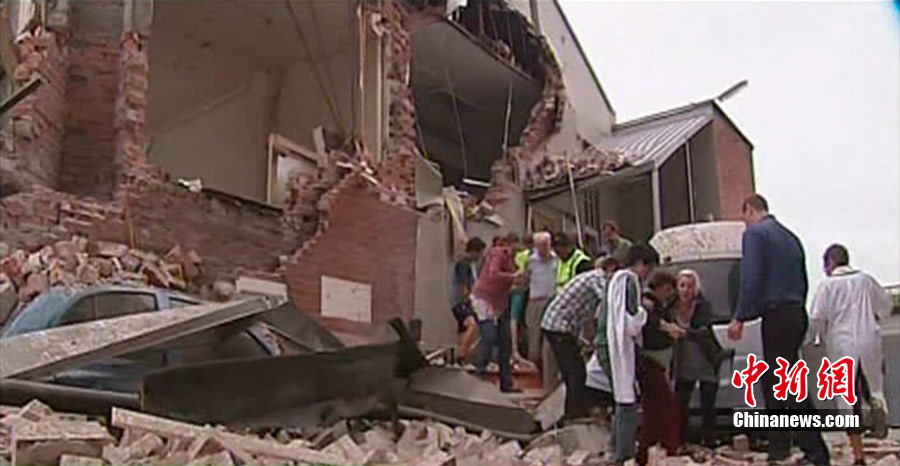 В Новой Зеландии произошло землетрясение магнитудой 6,3 