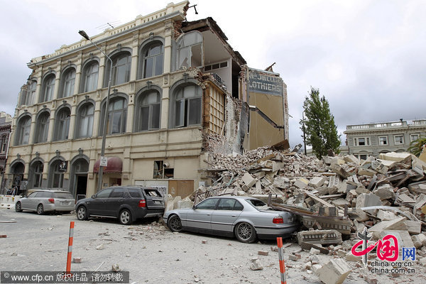 В Новой Зеландии произошло землетрясение магнитудой 6,3