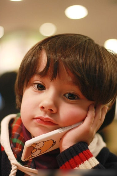 Милые южнокорейские детишки в роли моделей 