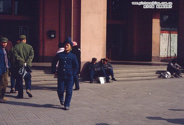 Фотографии города Сиань в 80-е годы прошлого века