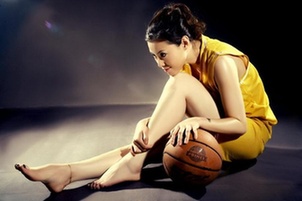 Красавица-тренер Женской баскетбольной ассоциации Китая – Инь Юйчэнь 9