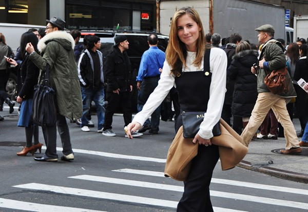Модные люди на улицах Нью-Йорка 8