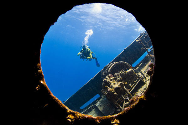 Таинственный подводный мир в объективах фотографа из Великобритании 