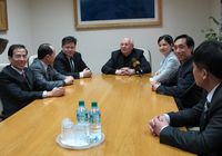 Встреча экс-президента СССР Михаила Горбачева с делегацией Благотворительного фонда китайских эмигрантов «Даъай»