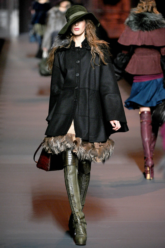 Женская одежда от «Диор» на осень-зиму 2011-2012 1