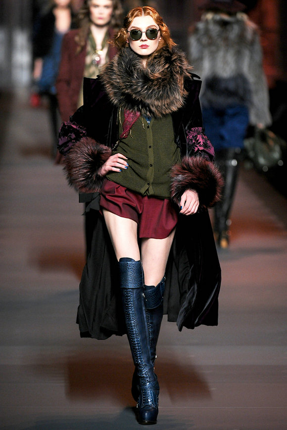 Женская одежда от «Диор» на осень-зиму 2011-2012 3