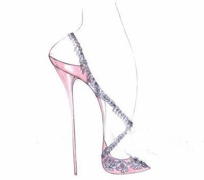 Эскизы свадебной обуви для невесты принца Уильяма