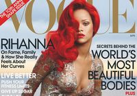 Сексуальная Рианна на обложке апрельского «Vogue»