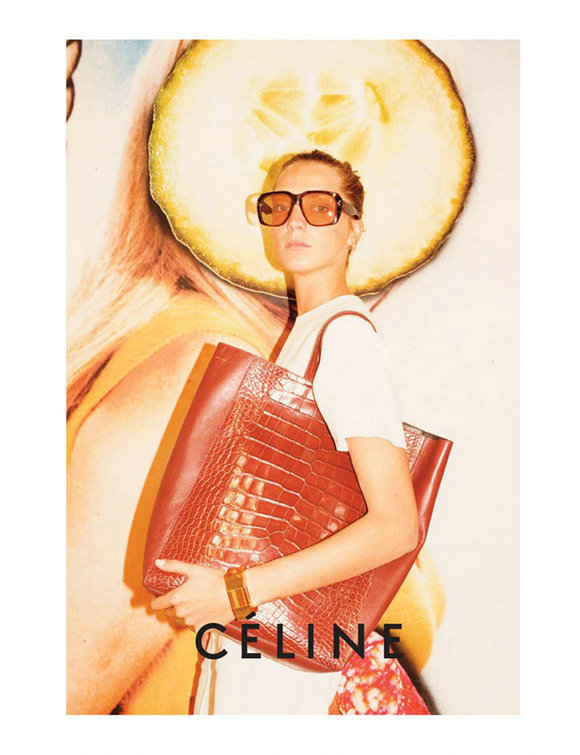 Рекламные фотографии «Céline» на весну-лето 2011 г. 1