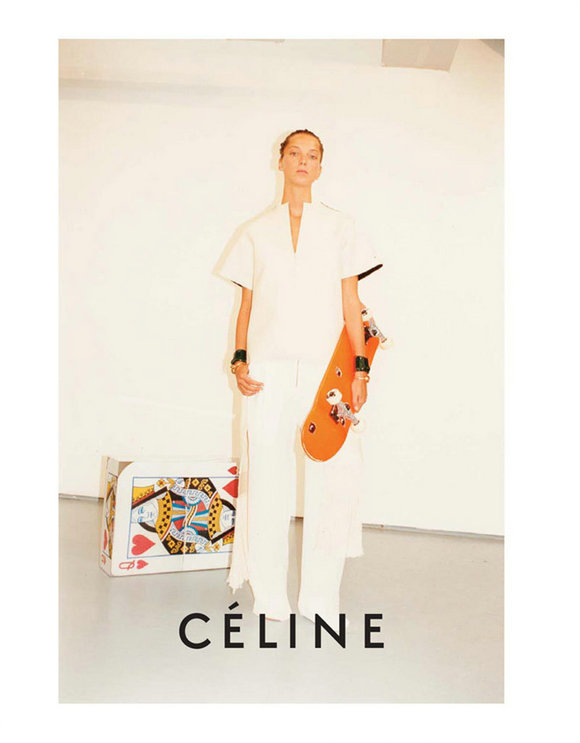 Рекламные фотографии «Céline» на весну-лето 2011 г. 13