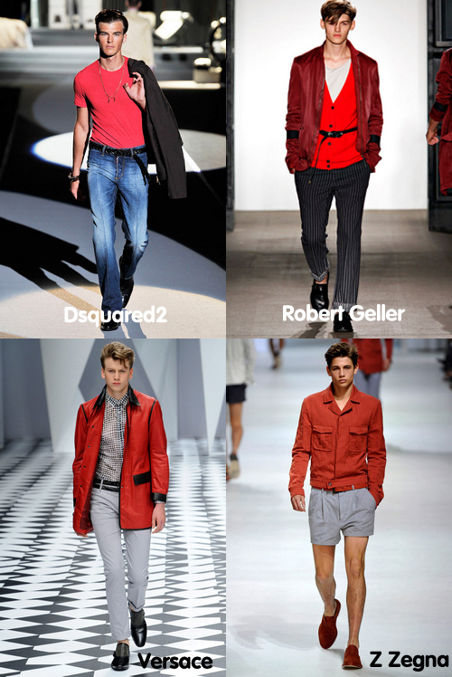 Модное сочетание одежды для мужчин - в сезоне «весна-2011» 